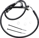 Extended Length Front Brake Line Black For Harley Davidson XL 1200 X 2020