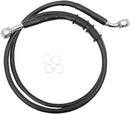 Extended Length Front Brake Line Black For Harley Davidson XL 1200 X 2014-2016