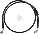 Stainless Steel Front Brake Line Kit Black For Harley Davidson XL 883 N 2014-2016