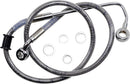 Stainless Steel Brake Line Kit Silver For Harley Davidson FLSTN 1690 ABS 2015-2016