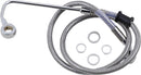 Stainless Steel Brake Line Kit Silver For Harley Davidson FLSS 1800 ABS 2016-2017