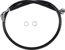 Extended Length Stainless Steel Brake Line Black For Harley Davidson FXBRS 1868 ABS 2018-2020