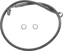 Extended Length Stainless Steel Brake Line Silver For Harley Davidson FXLRS 1868 ABS 2020-2021