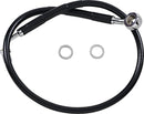 Extended Length Stainless Steel Brake Line Black For Harley Davidson FXFB 1750 ABS 2021