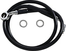 Extended Length Stainless Steel Brake Line Black For Harley Davidson FXFB 1750 ABS 2018-2019