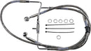 Extended Length Stainless Steel Brake Line Silver For Harley Davidson XL 1200 CX 2020