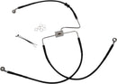 Stainless Steel Brake Line Kit Black For Harley Davidson XL 1200 CX 2017