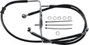 Extended Length Stainless Steel Brake Line Black For Harley Davidson XL 1200 CX 2018