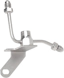 Universal Rear Brake Tee Chrome With Brake Light Switch Hole