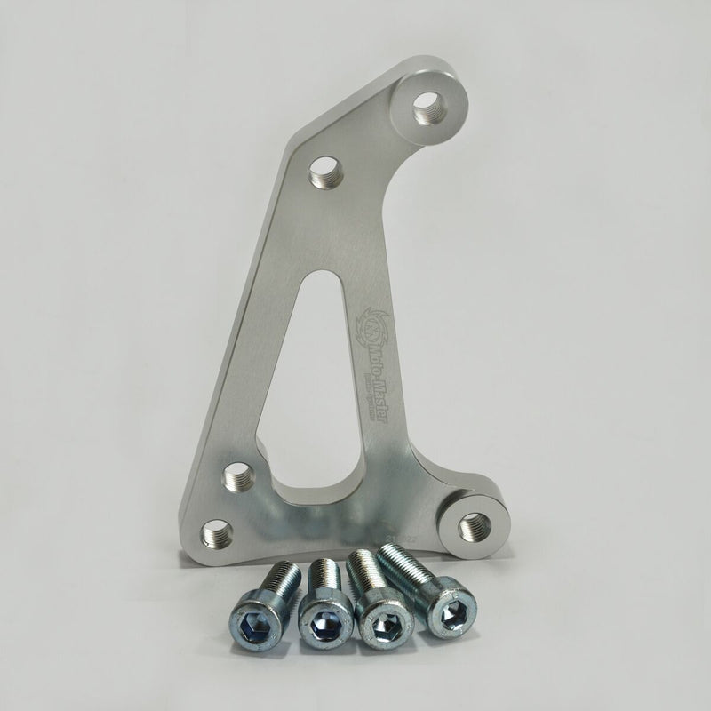 Supermoto Racing Rotor Adapter 320mm Bracket Silver