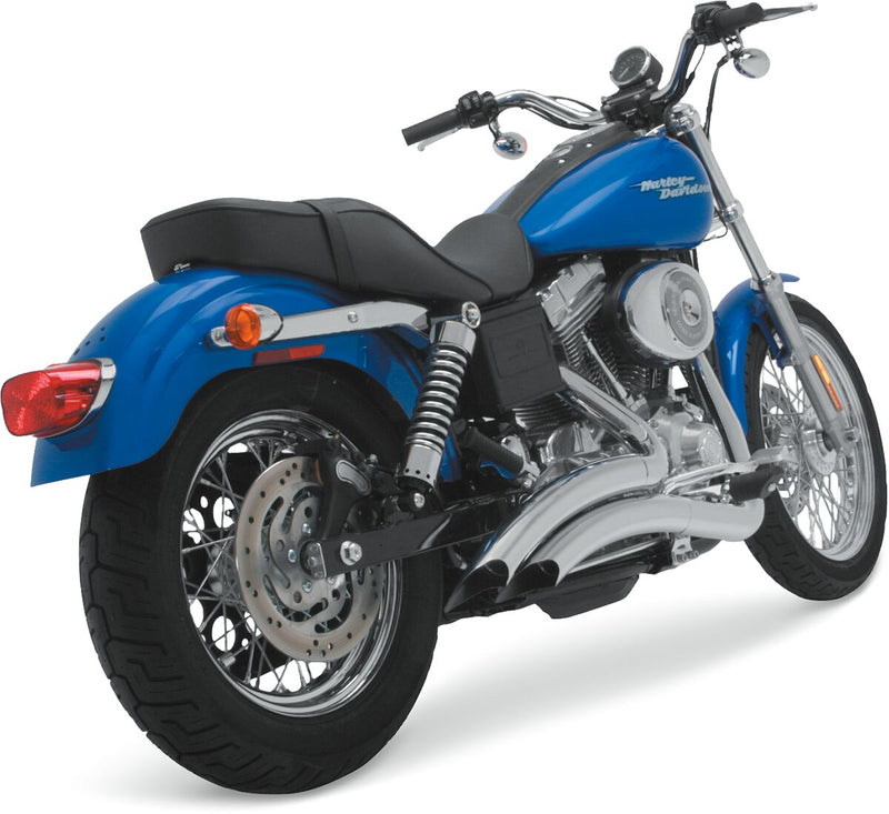 Big Radius Exhaust System Chrome For Harley Davidson FXDXT 1450 2001-2003