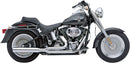 PowerPro HP 2:1 Exhaust System Chrome For Harley Davidson FLST 1340 1987-1990