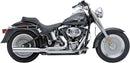 PowerPro HP 2:1 Exhaust System Chrome For Harley Davidson FLSTC 1584 2007-2011
