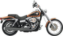 Road Rage 2:1 Exhaust System Black For Harley Davidson FXD 1584 2007-2010