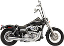Road Rage 2 B1 Power 2:1 Exhaust System Chrome For Harley Davidson FXD 1340 1995-1998