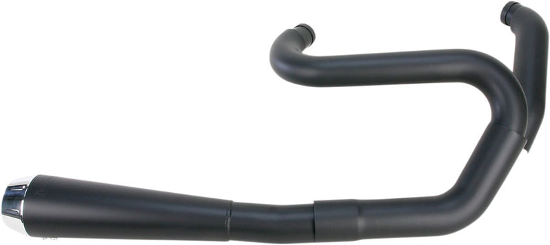 Rage 2-Into-1 Exhaust System Black For Harley Davidson FXD 1340 1995-1998