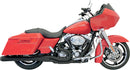 Road Rage 2:1 B4 Exhaust System Black For Harley Davidson FLHR 1340 1995-1998
