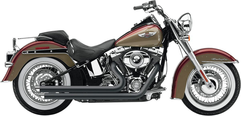 Speedster Slashdown Exhaust System Black For Harley Davidson FLS 1690 2012-2016