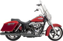 Road Rage 2-Into-1 Exhaust System Black For Harley Davidson FLD 1690 2012-2013