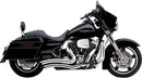 Speedster Swept Exhaust With Powerport Chrome For Harley Davidson FLHR 1584 2010-2011