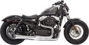 Road Rage 2 Mega Exhaust Chrome With Black End Caps