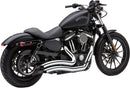 Speedster Swept Short Exhaust System Chrome