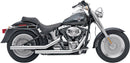 Dragster Exhaust System Chrome For Harley Davidson FLHRS 1450 2004-2006