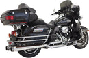 True-Dual Down Under Megaphone Exhaust System Chrome