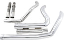 Speedster 909 Exhaust System Chrome For Harley Davidson XL 1200 C 2007-2013