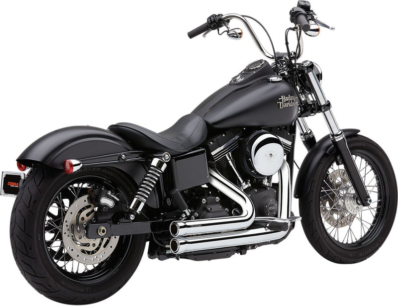 Speedster 909 Exhaust System Chrome For Harley Davidson FLD 1690 2012-2013