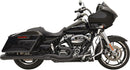 Road Rage 2:1 B4 Exhaust System Black For Harley Davidson FLHR 1750 2017-2019