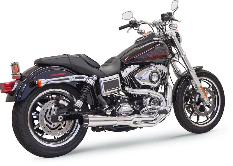 Road Rage 2 Mega Power 2:1 Exhaust System Chrome For Harley Davidson FLD 1690 2012-2013