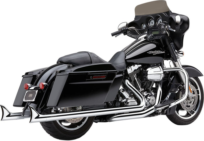 Speedster Dual Exhaust System Chrome For Harley Davidson FLHR 1750 2017-2019