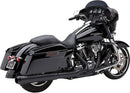 Powr-Flo 2:1 Exhaust System Black For Harley Davidson FLTRXST 1923 ABS 2022-2023