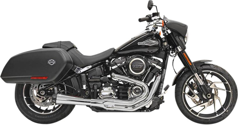 Road Rage Megaphone 2-Into-1 Exhaust System Chrome