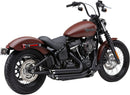 Speedster Slashdown Exhaust System Black For Harley Davidson FLDE 1750 ABS 2018-2020