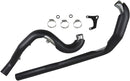 True Dual Headpipes Black For Harley Davidson FLHR 1340 1995-1998