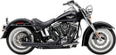 EL Diablo 2:1 Exhaust System Black For Harley Davidson FLS 1690 2012-2016