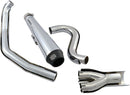 EL Diablo 2:1 Exhaust System Chrome For Harley Davidson FLST 1340 1987-1990