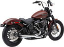 EL Diablo 2:1 Exhaust System Chrome For Harley Davidson FLHC 1750 ABS 2018-2022