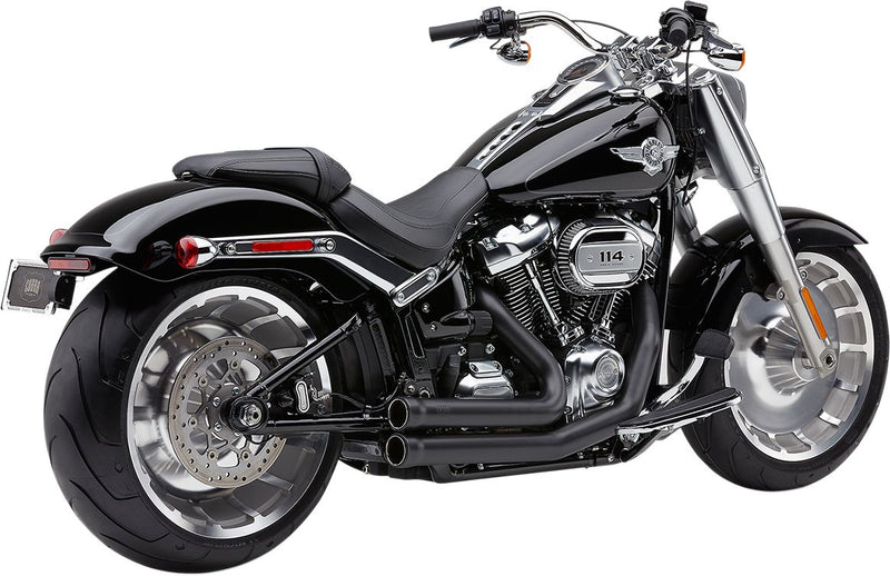 Speedster 909 Exhaust System Black For Harley Davidson FLFB 1750 ABS 2018-2020
