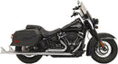 Fishtail True Dual Exhaust System For Harley Davidson FLHCS 1868 ABS 2018