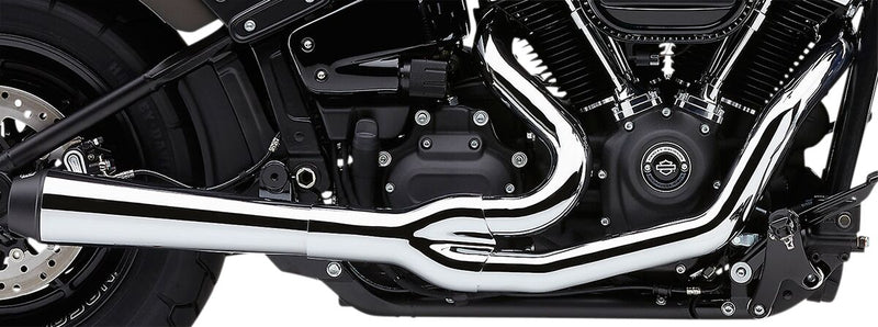 EL Diablo 2:1 Exhaust System Chrome For Harley Davidson FLFB 1750 ABS 2018-2020