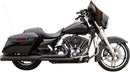 Exhaust System 2-1 Sidewinder Black With Black End Caps