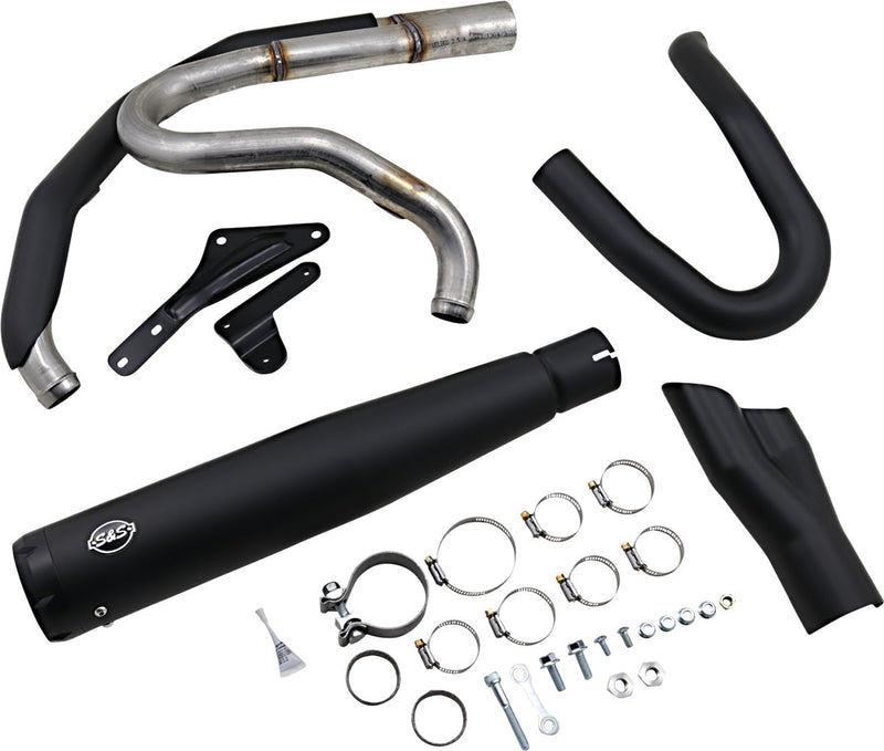 SuperStreet 2:1 RC M8 Exhaust System Black