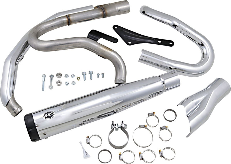 SuperStreet 2:1 Exhaust System Chrome