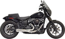 The Ripper Short Road Rage 2-Into-1 Exhaust System For Harley Davidson FLSL 1750 ABS 2018-2021