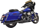 Road Rage 2-Into-1 Exhaust System Black For Harley Davidson FLHR 1750 2017-2019