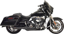 Road Rage 2 2-Into-1 with Hot Rod Turnout Muffler System For Harley Davidson FLHR 1450 2006