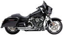 Turn Out 2-Into-1 Exhaust System Chrome For Harley Davidson FLHR 1750 ABS 2022